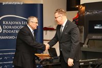 Przekazanie nagrody Kosyniera Przedsiębiorczości