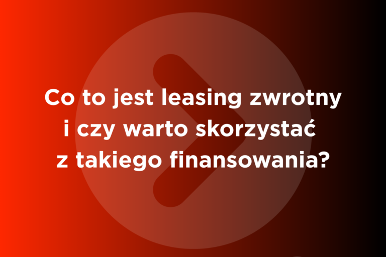 leasing zwrotny samochodu